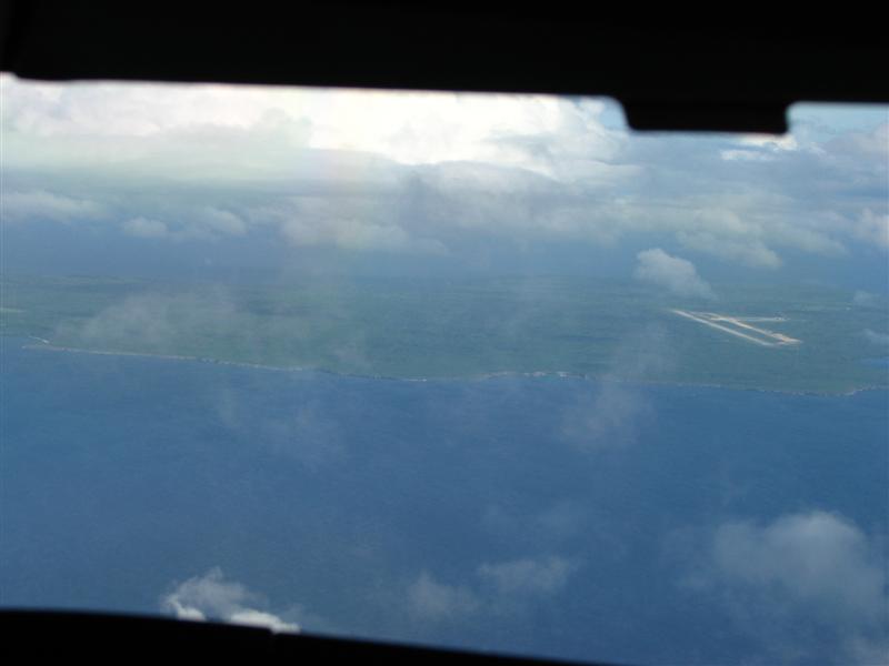 Tinian Island. (The Enola Gay launched from here...