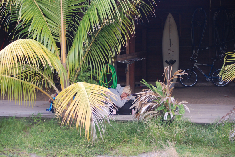 Carol is just starting to wake up.