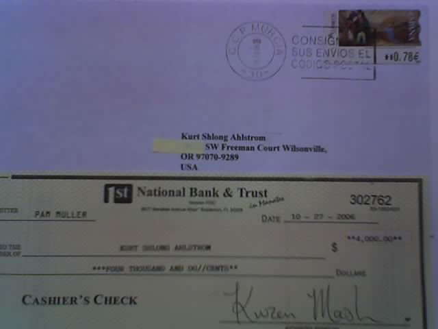 Fake check