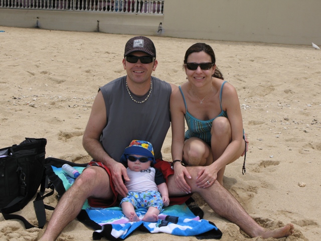 The family that kites together stays together.  :)