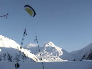 Portage frame grab from onboard cam on my 5m HQ Montana.  Miles and miles of smooth lake riding.  3 weeks ago some open water at the ranger station.