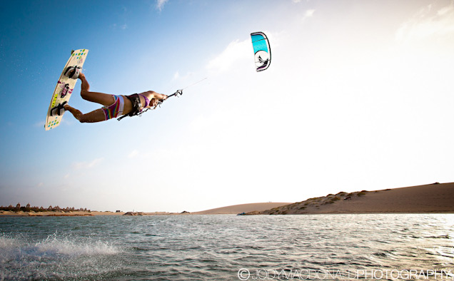 flat water lagoon that only appears for one week a year.  we hit it right.  KB busting out moves for the camera!