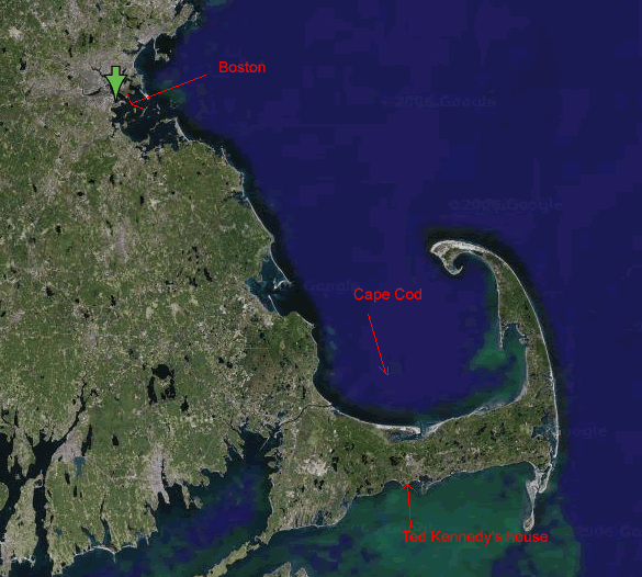Cape Cod has good late spring through late fall riding. Typical wind is SW or NE
