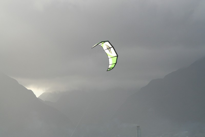 storm temporarily passing through