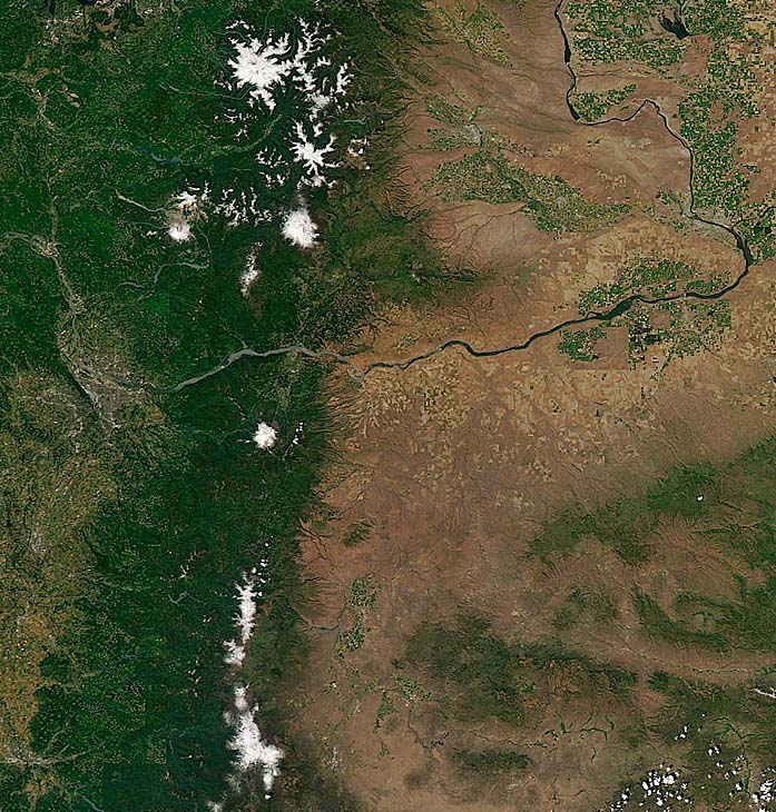 image and first satellite image were taken on 7/6/11.  I cropped them from a large photo covering most of Oregon and Southern Washington:<br />http://rapidfire.sci.gsfc.nasa.gov/imagery/subsets/?subset=AERONET_HJAndrews.2011187