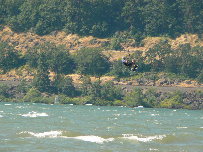 Me in my dangling glory.