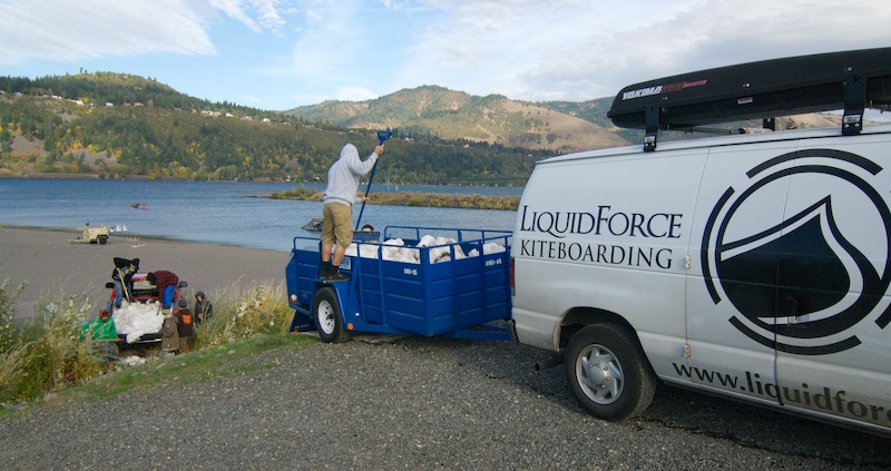 Snow arrives from Timberline
