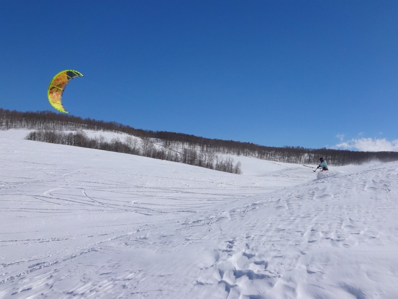 Monica enjoying some freshies