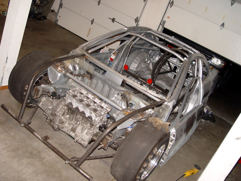 Doing the cage work on Scott's H/R Integra