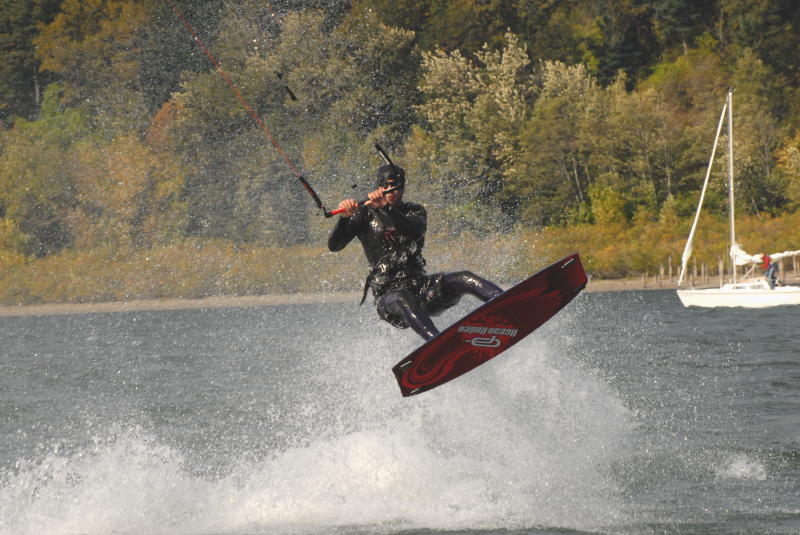 Nice Sailboat @ Rooster Rock