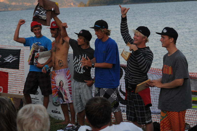 Men's winners.  <br /><br />1st Place winner gets 6 nights at VELA!