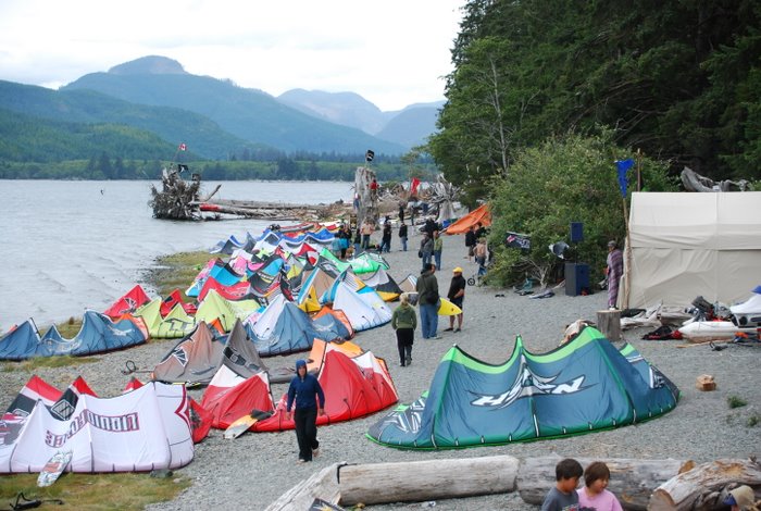 The beach the other way.