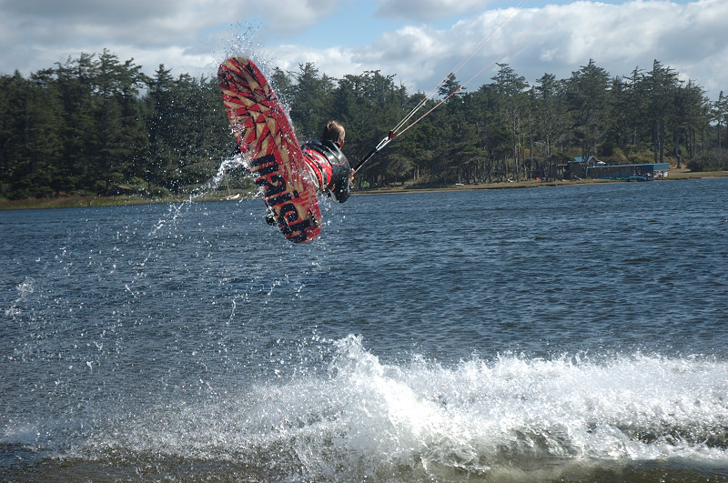 Hooked in kite loop on Wednesday.  Such good wind.