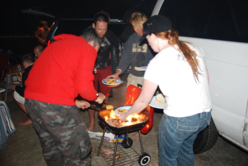 mmmm - tasty burgers  - thanks Garrett!