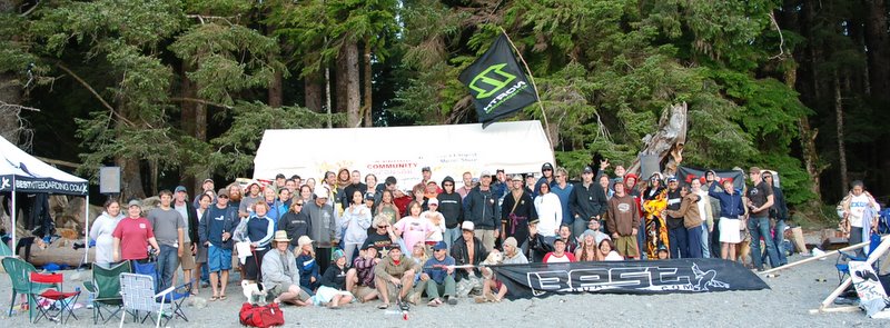 Group shot of the competitors after the awards ceremony.  This was about 3/4 of the competitors that entered.
