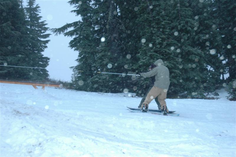 Pulling uphill