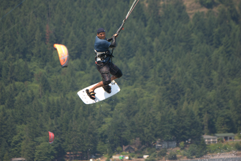 Henry floats over Jones Beach