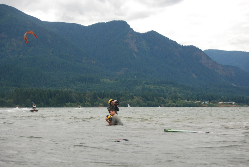 Jim and Henry working the BOG sessions.
