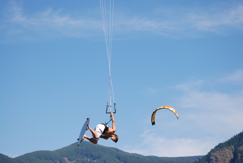 Josh giving it everything he has!