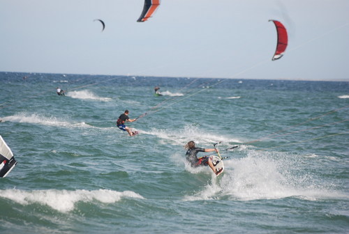 Jesse going out on the second lap.