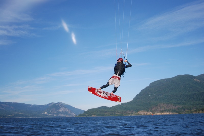 Spike gets some air!