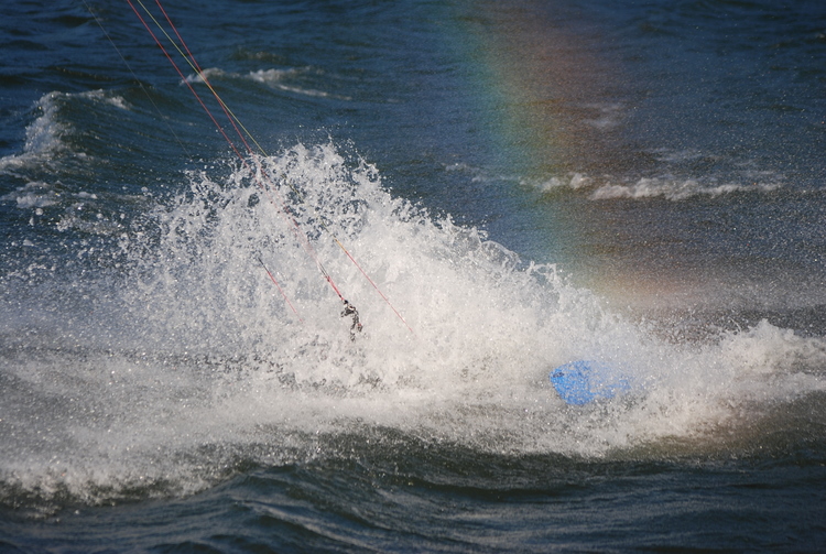 Henry makes a rainbow!