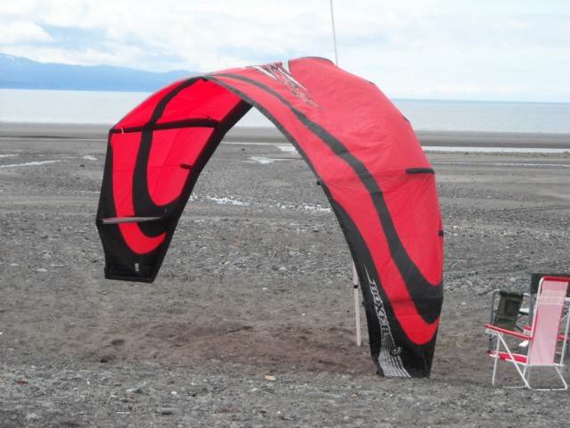 Sunshade, in case the sun actually comes out.
