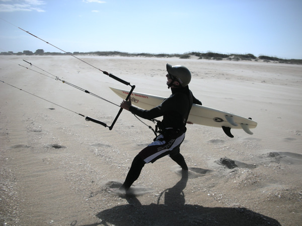 Gman heads off for an epic strapless session