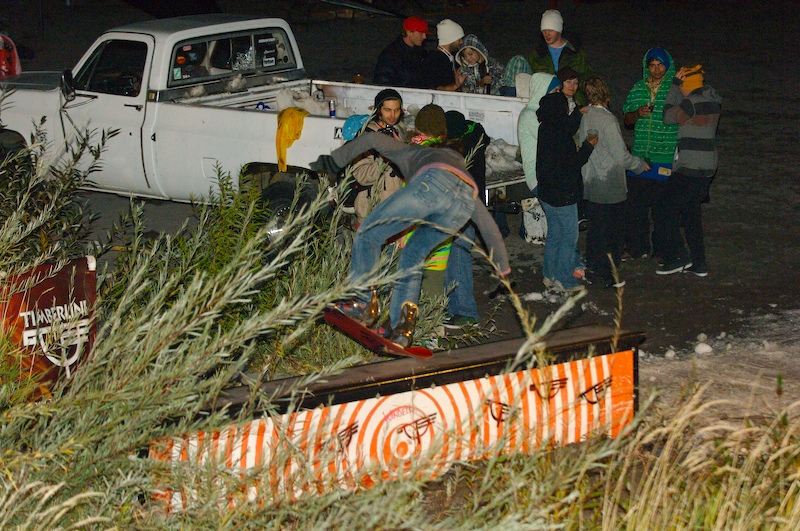 Holly going for the super nose press..... to face plant