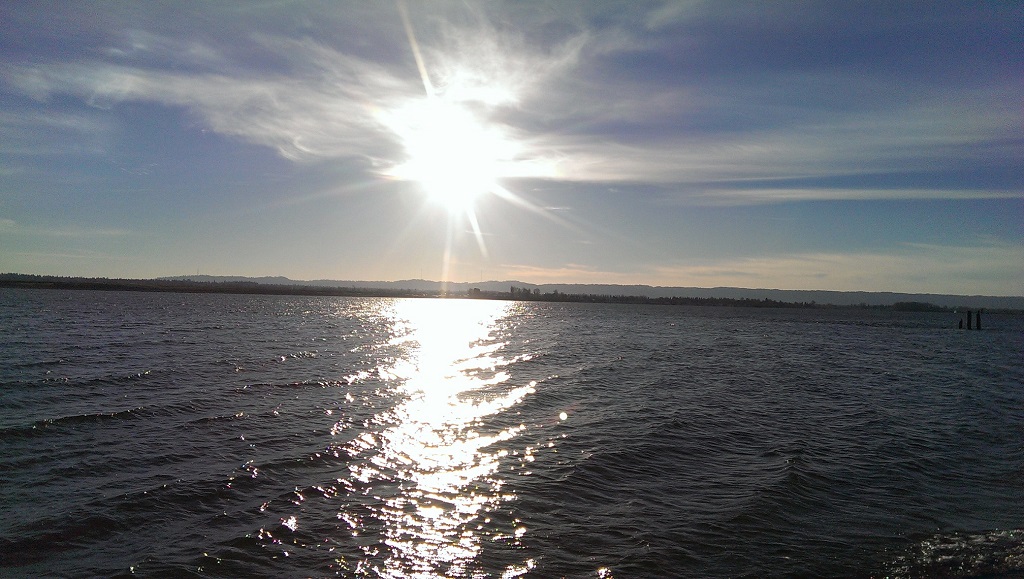 Arrival sun position