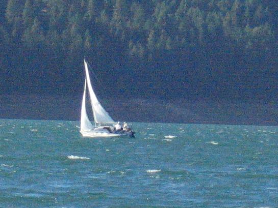 just moments before flip'n over...