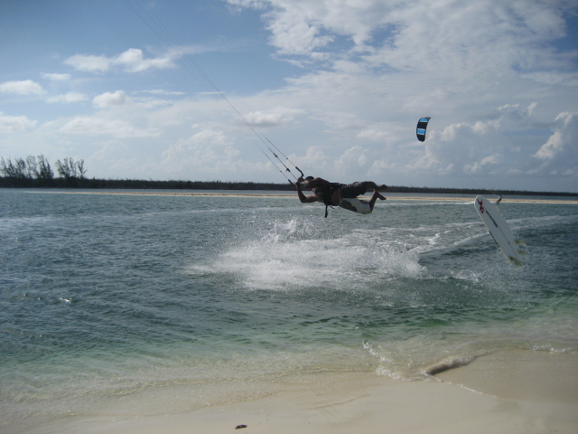 air raley with surfboard