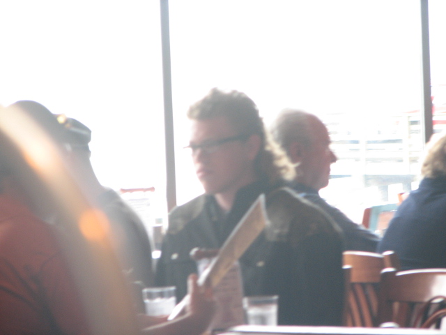 kevins brother was in town for the weekend