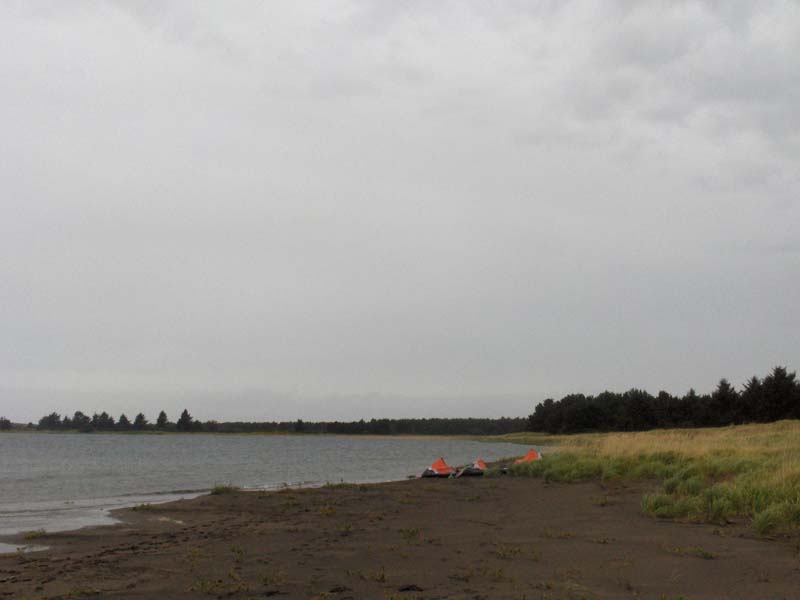 20-40 mph winds barely show on the water.