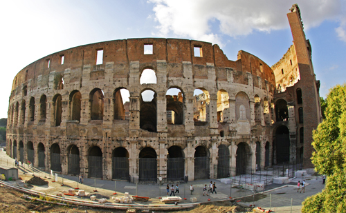 Oh yeah, Rome was fun too...  One bagged hunk of rock.