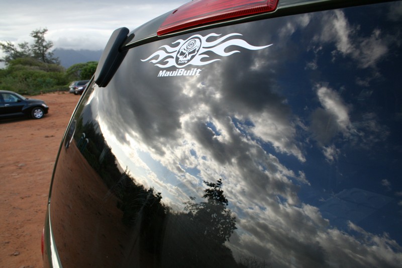 1st thing put a MB sticker on the rental.