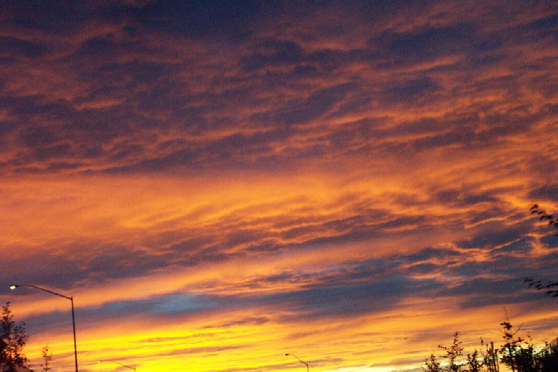 Nice Finish! Thanks Atmospheric conditions that scatter short wavelenths!