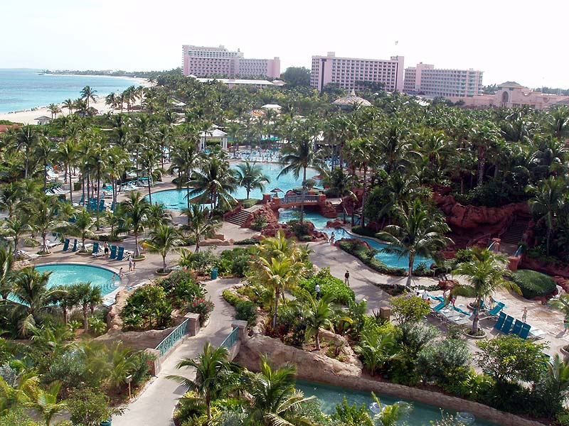 view of water park and atlantis