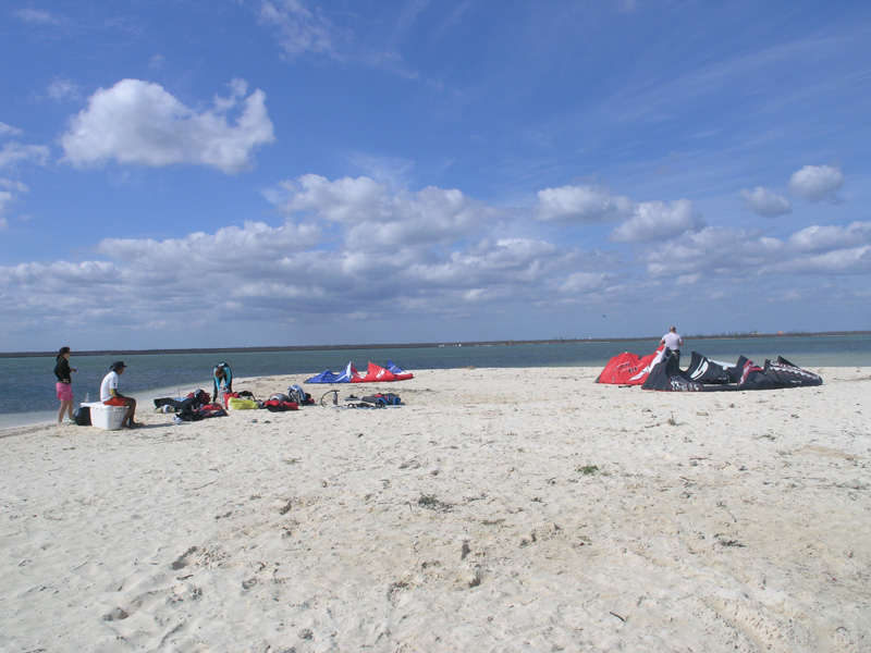 Cozumel Lagoon kite beach