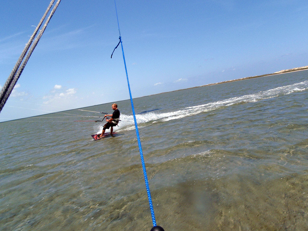 Rare photo..... phil on the water