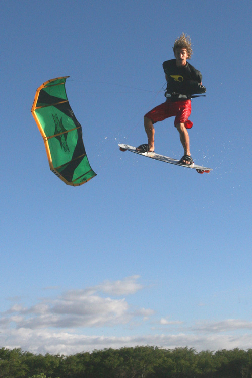 Cyril out enjoying another day of "testing"...