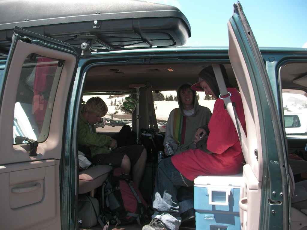 Hey, what's that dutch kid doing in the back of my van?