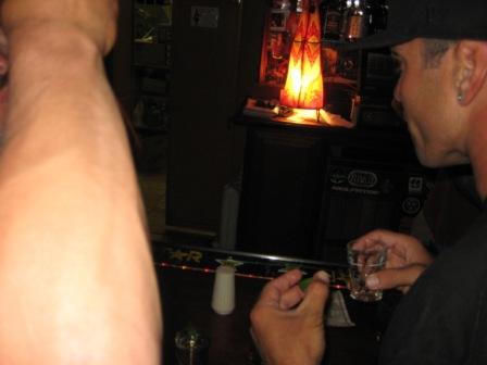 step 3 - drink shot
