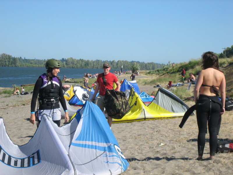 There were more kites than people - not quite but close :)