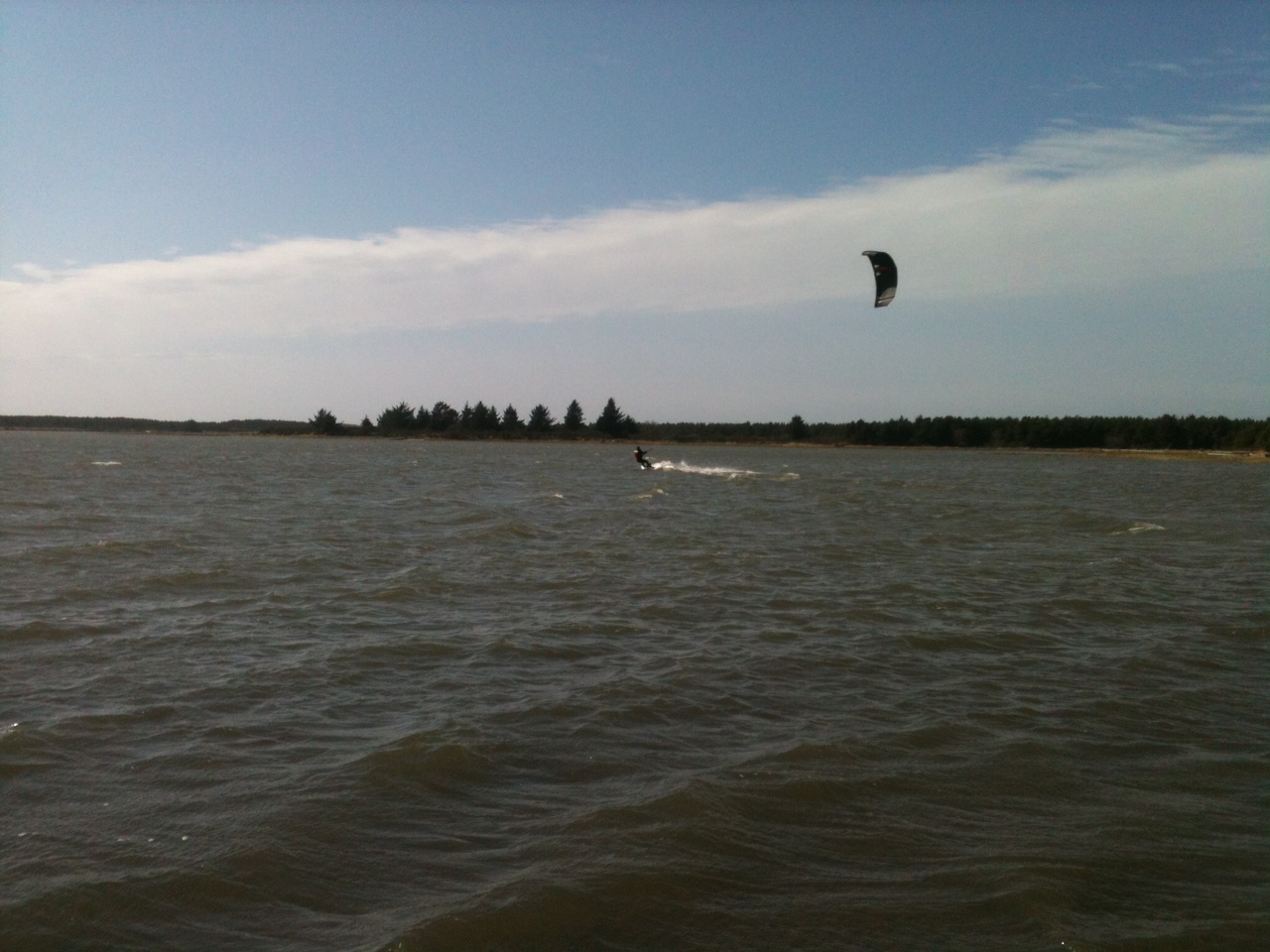 At 3  it was still gusty
