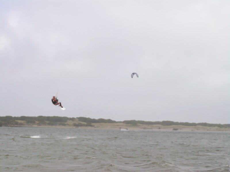 A little air.