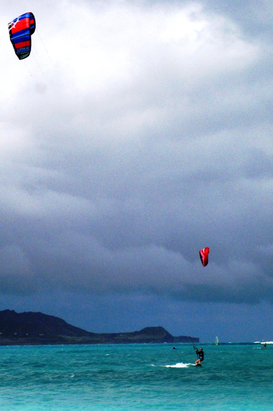 A little squaly and light this day...